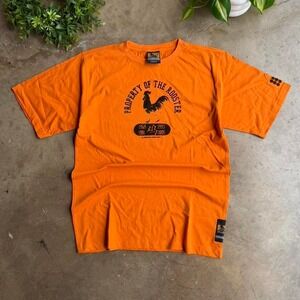 Vintage 2000s Y2K drunknmunkey property of the roosters shirt